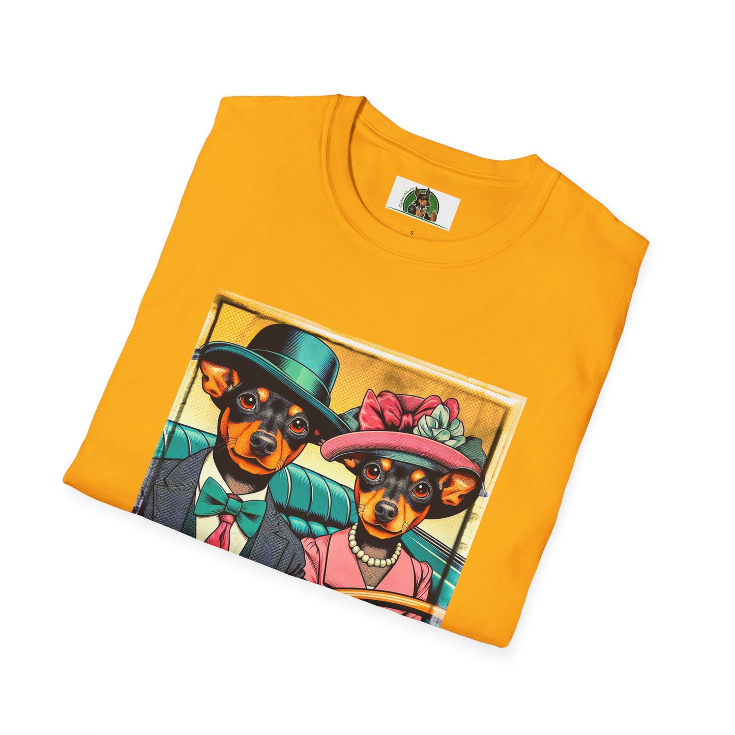 Wacky Min Pin T-Shirt T-Shirt Printify   