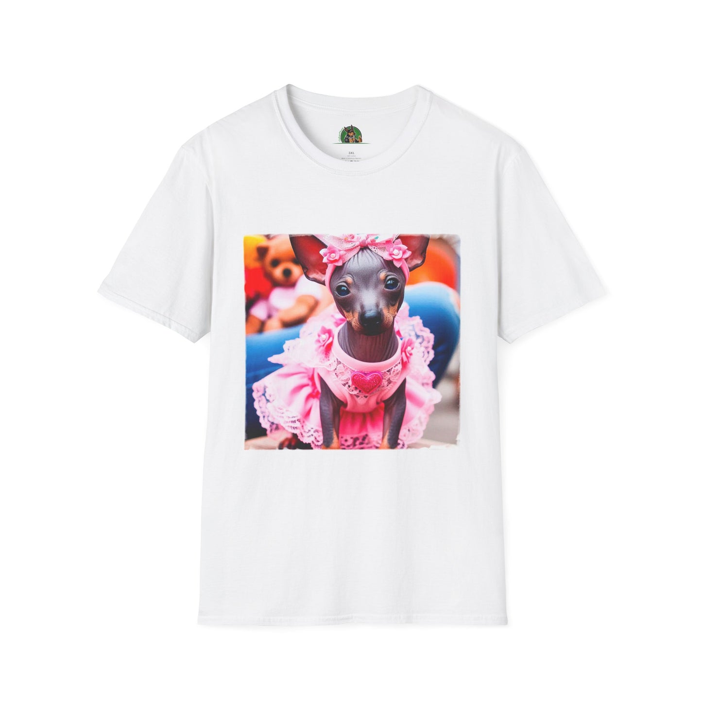 Mexican Hairless Dog T-Shirt Printify XS White 