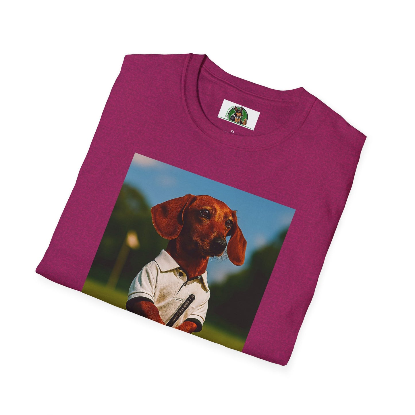 Sports Dachshund Golf T-Shirt