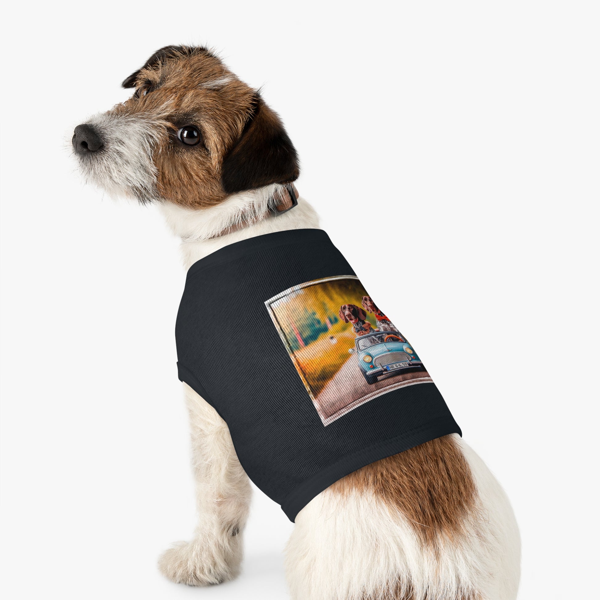 Wacky Pet Tank Top German Shorthaired Pointer Pets Printify   