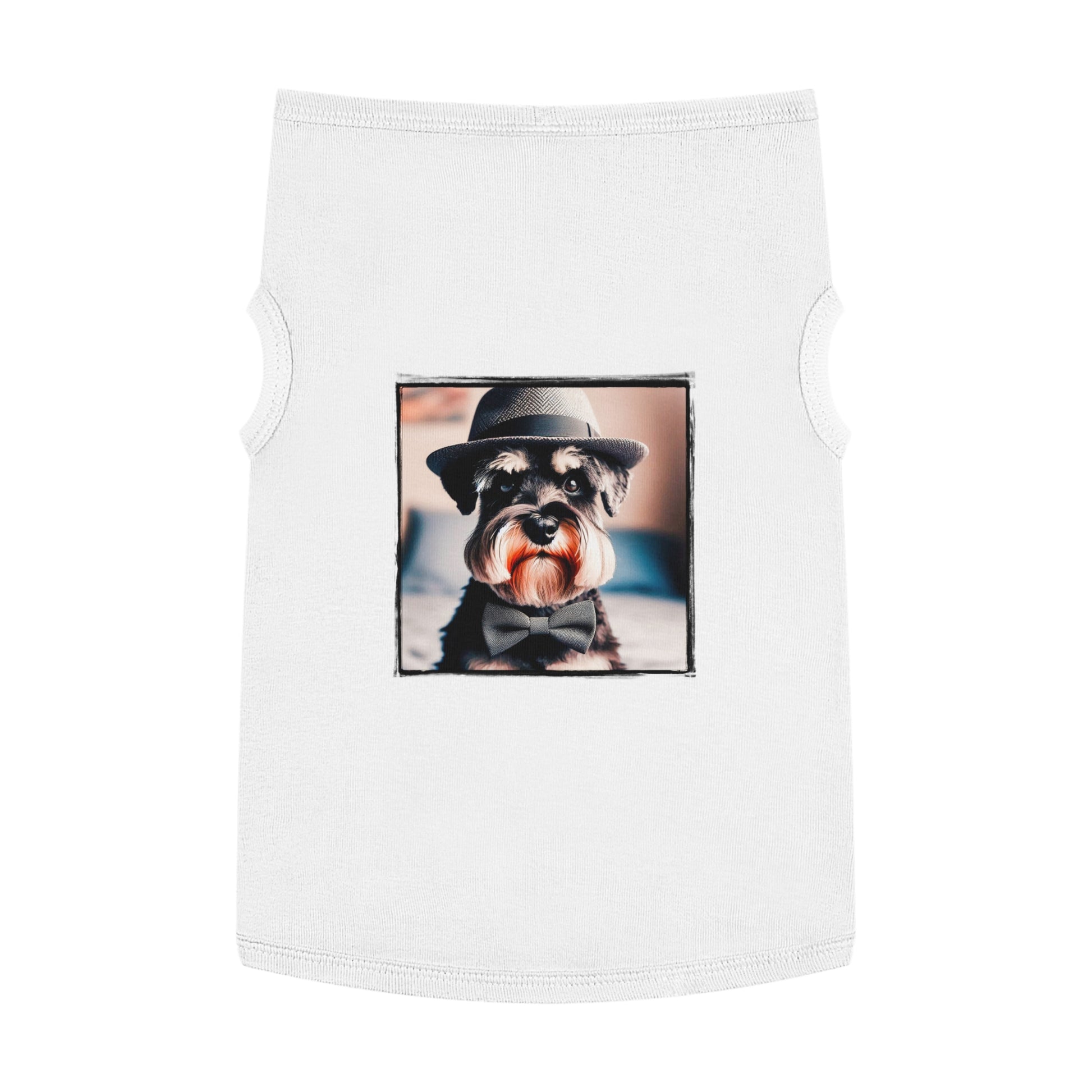 Pet Tank Top Miniature Schnauzer Pets Printify   