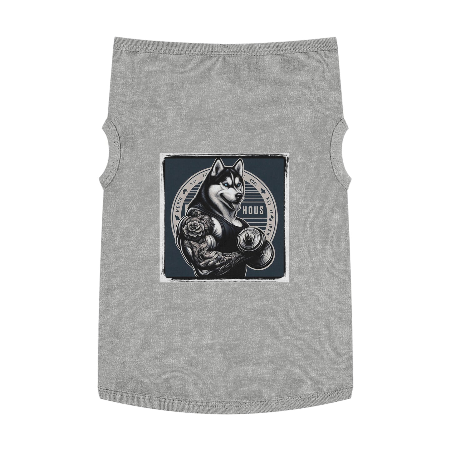 Pet Tank Top Husky Pets Printify XL Heather 