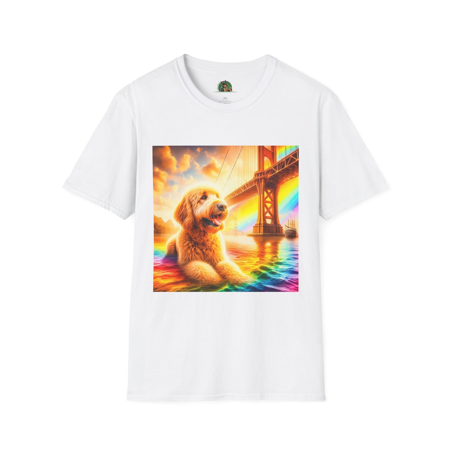 Golden Doodle T-Shirt Printify XS White