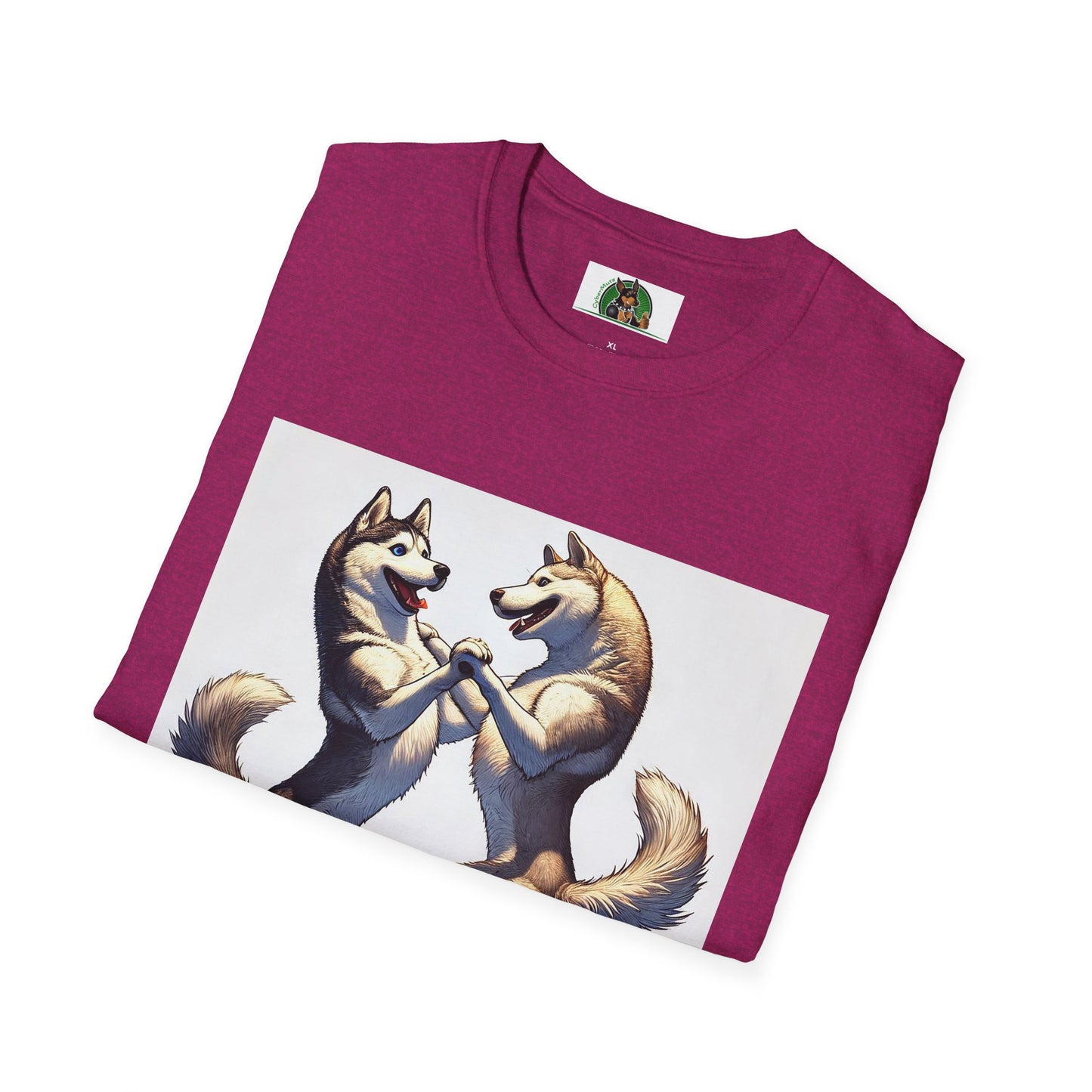 Dancing Huskies T-Shirt