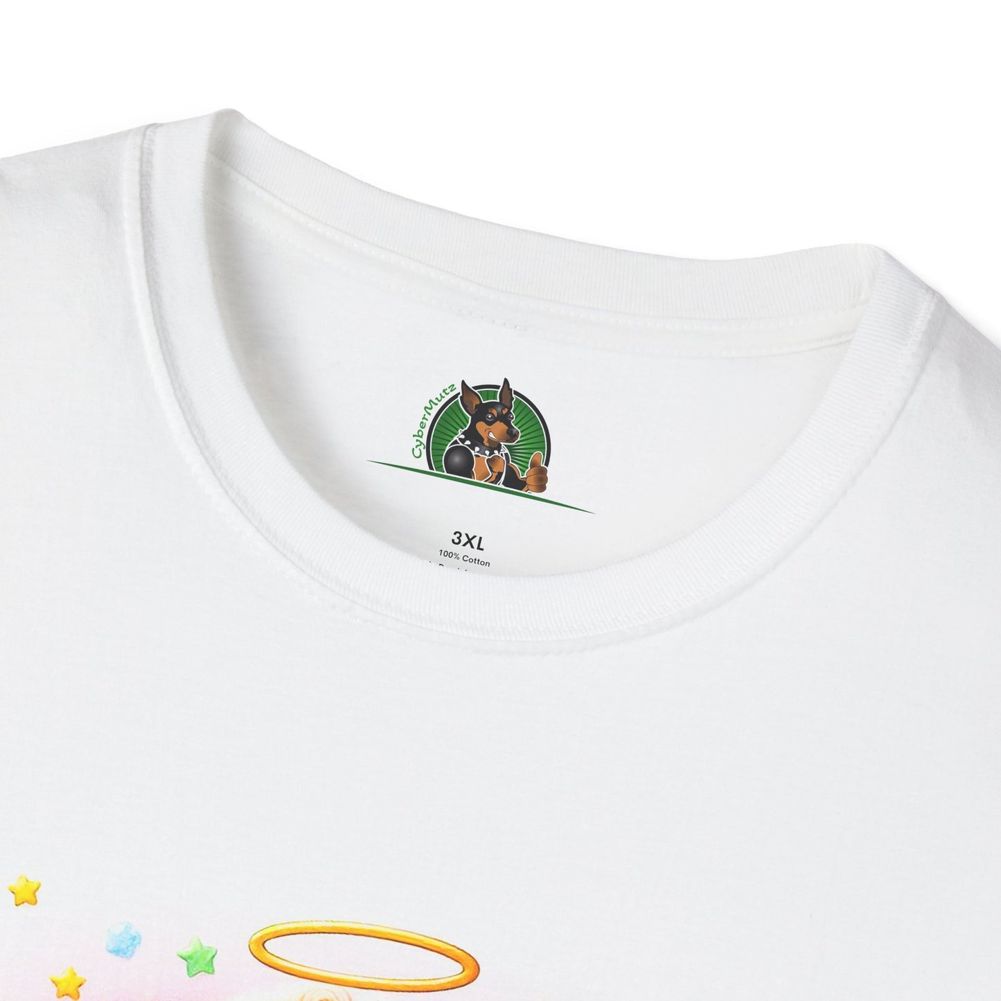 Golden Doodle colorful Angel shirt T-Shirt Printify