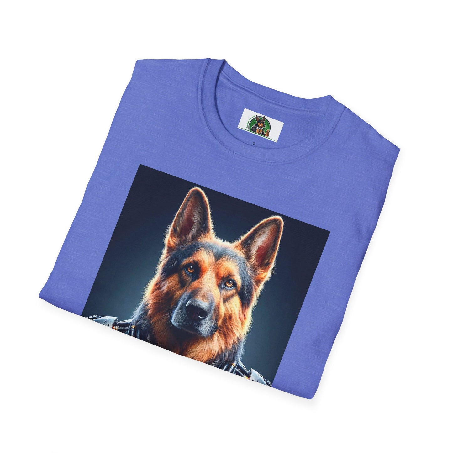 German Shepherd metal warrior shirt