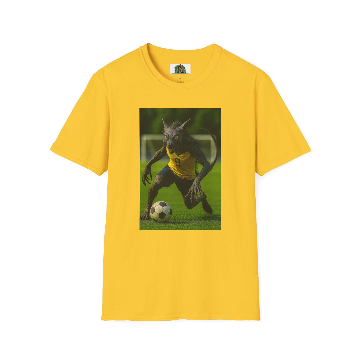 Chupacabra Soccer T-Shirt Sports T-Shirt Printify Daisy S