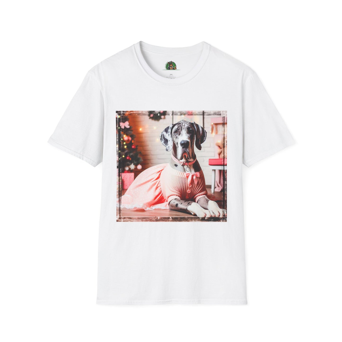 Great Dane T-Shirt Printify XS White 