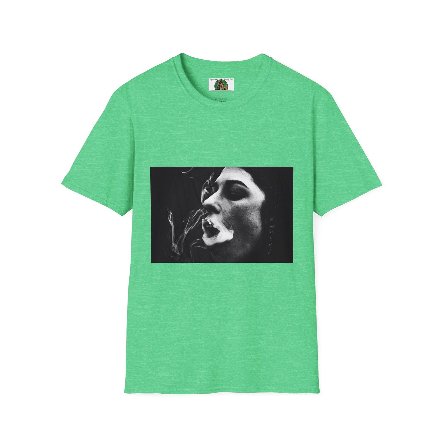 Mis·cel·la·ne·ous Smoke T-Shirt Printify S Heather Irish Green 