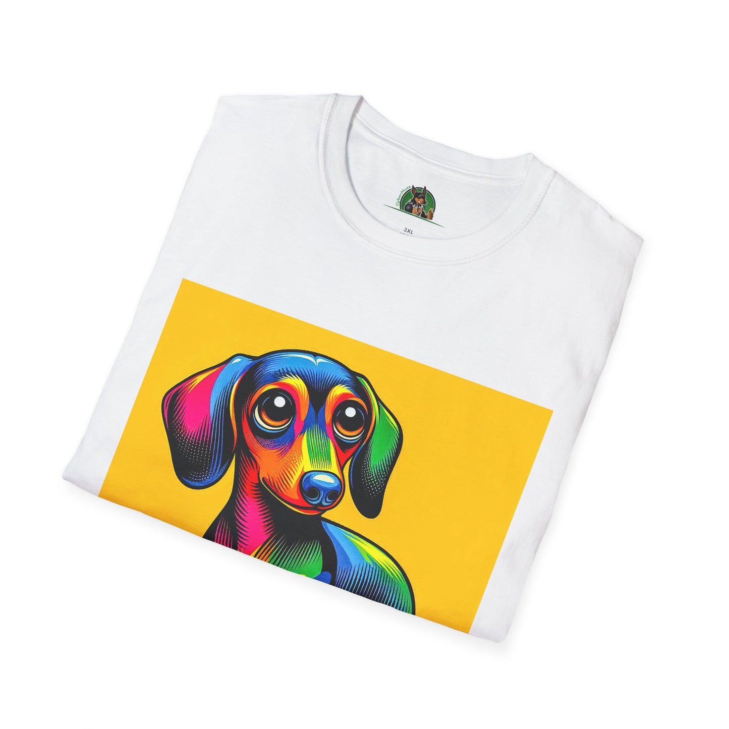 Dachshund big eyes t shirt T-Shirt Printify
