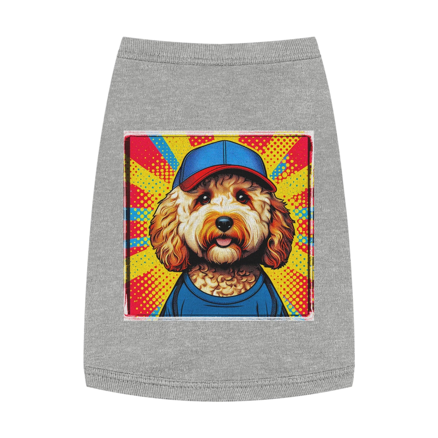 Pet Tank Top CockerPoo Pets Printify M Heather 