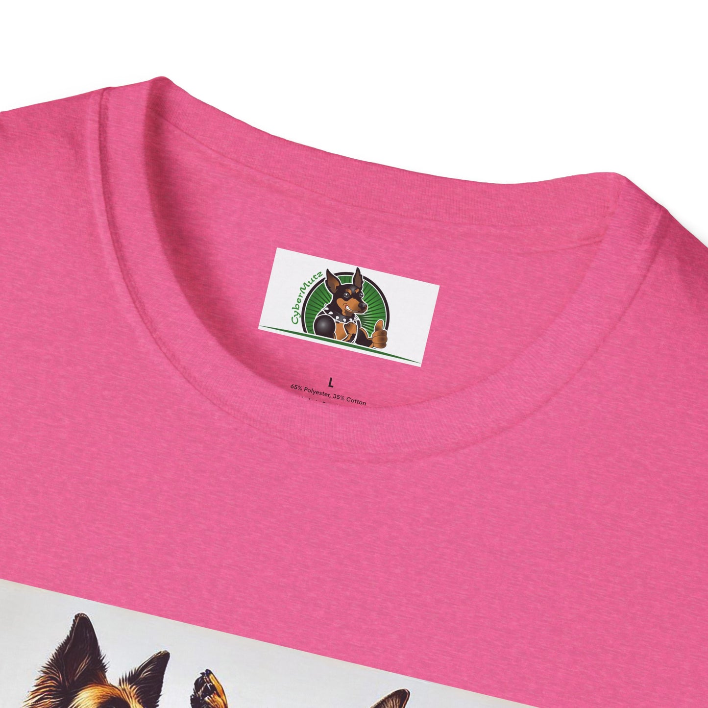 Dancing German Shepherd Unisex T-Shirt