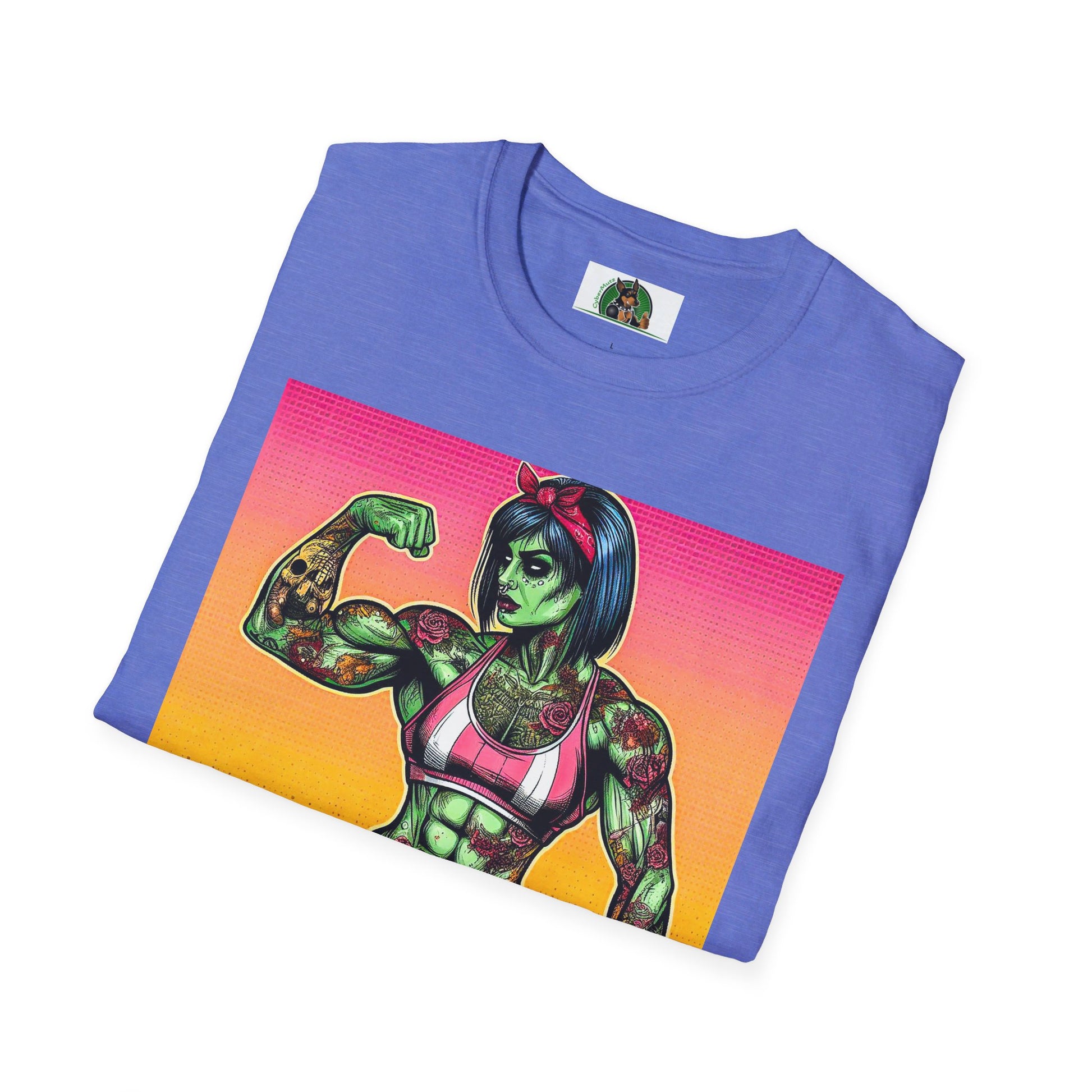 Zombie Girl T-Shirt Printify   