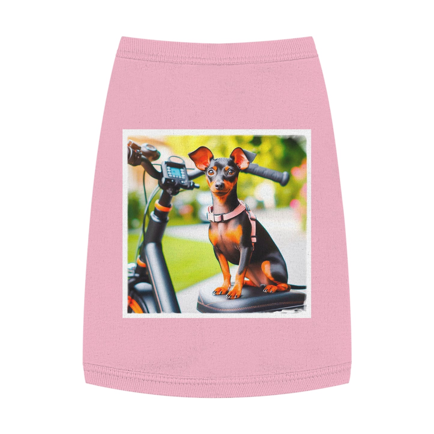 Dog Tank Top - Min Pin Tank Tops Pets Printify   