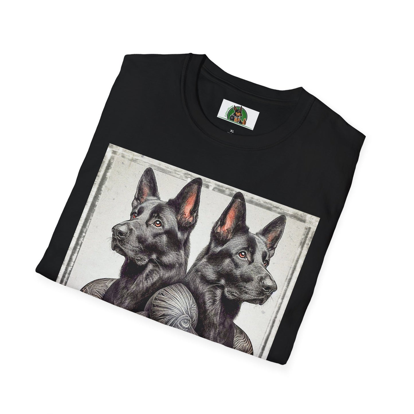 German Shepherd two trainers shirt