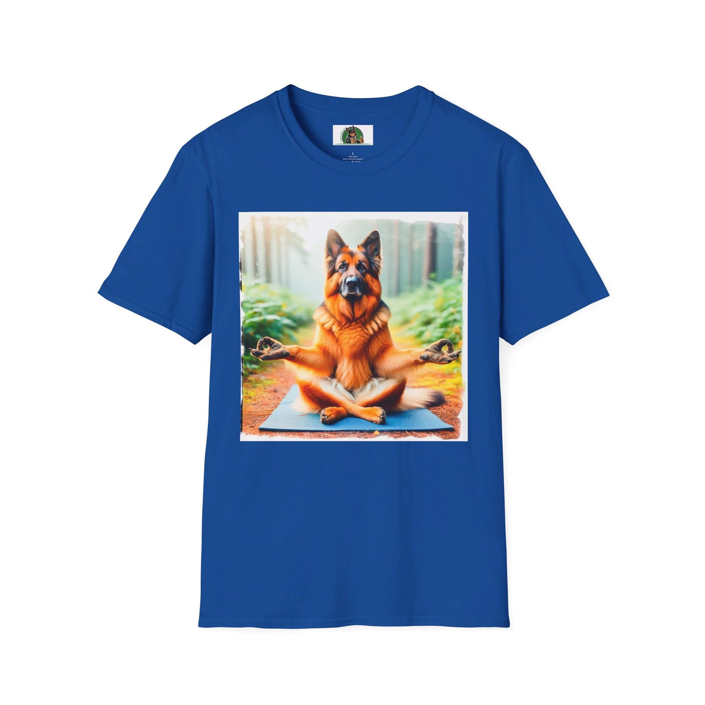 German Shepherd T-Shirt Printify Royal S 