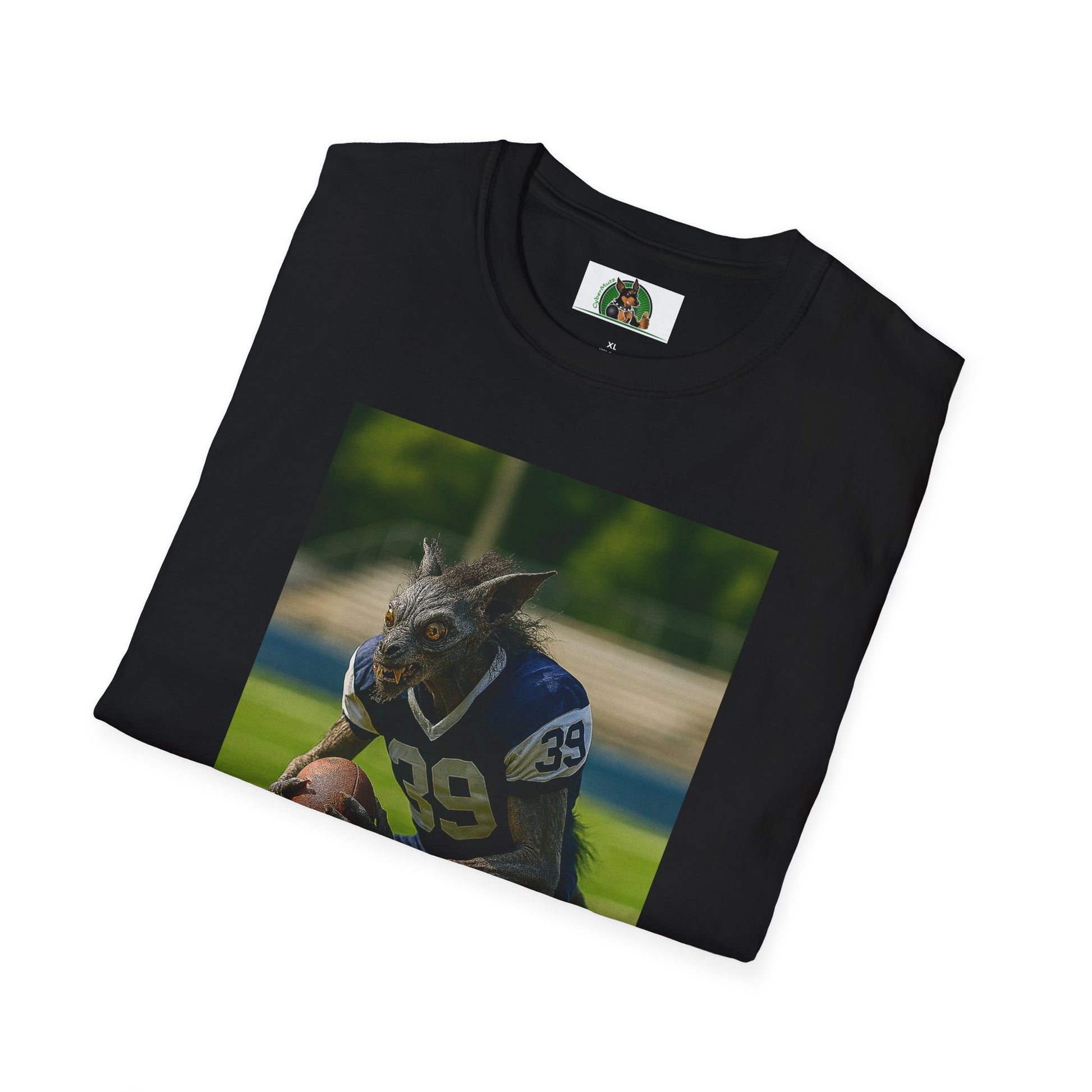 Chupacabra Sports T-Shirt Football T-Shirt Printify