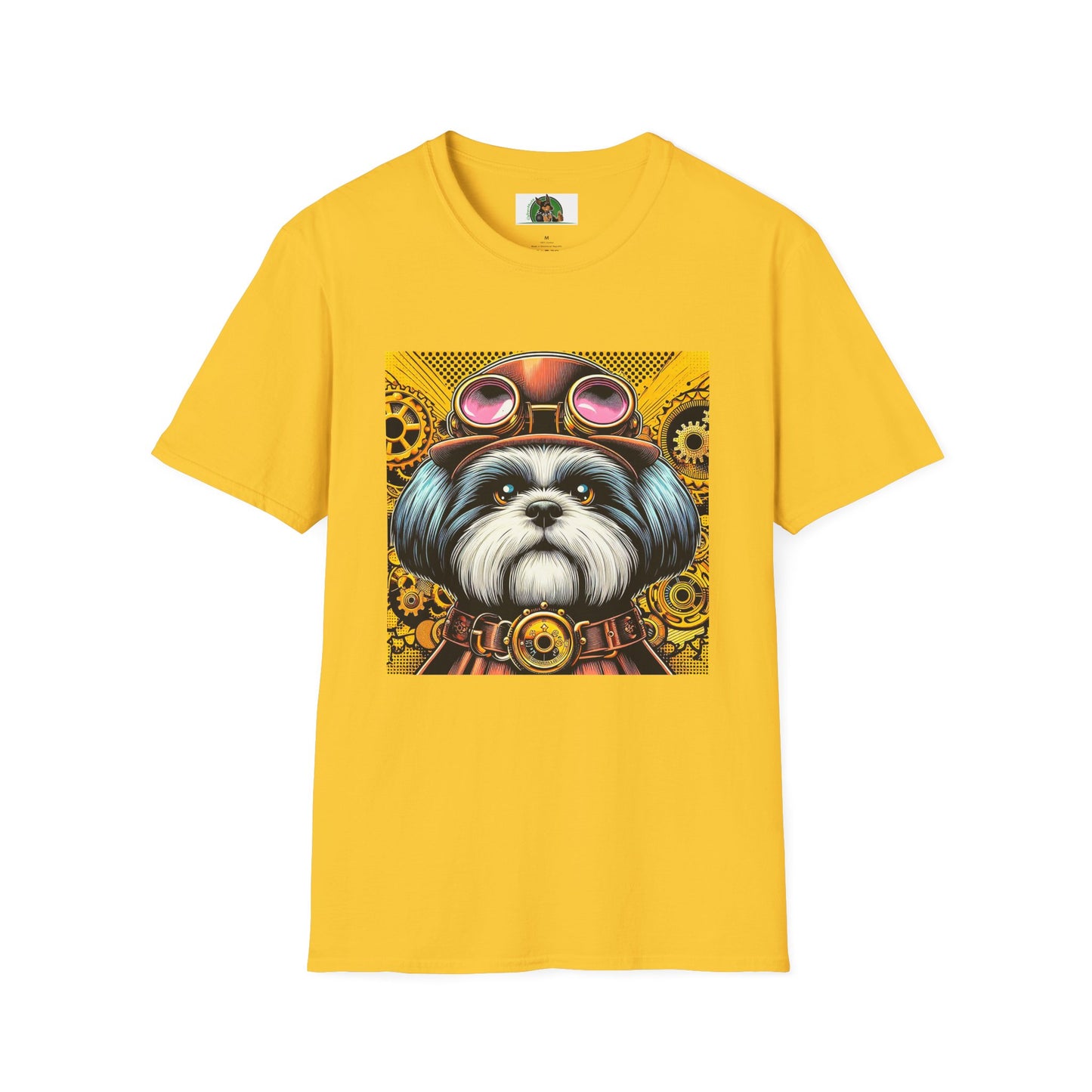 Shih Tzu steam punk T-Shirt Printify S Daisy