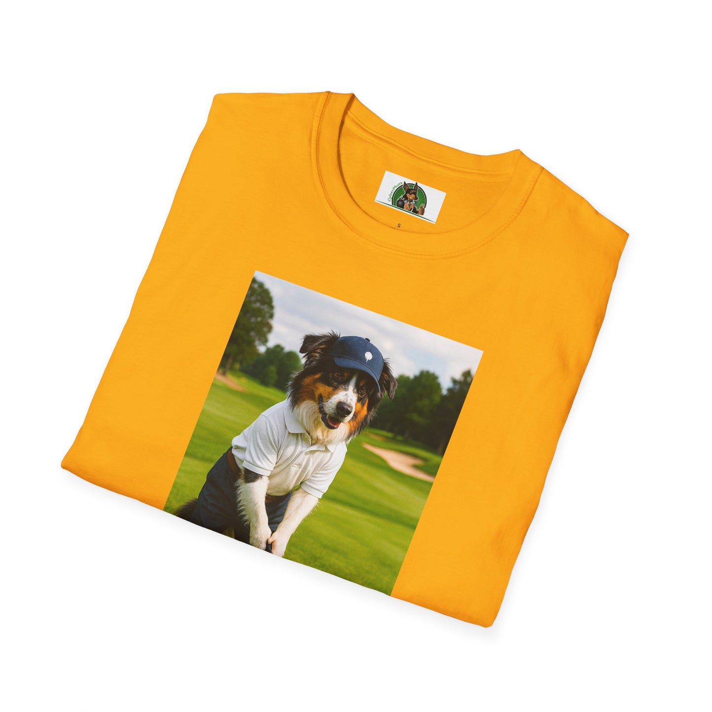 Sports Golf Australian Shepherd T-Shirt