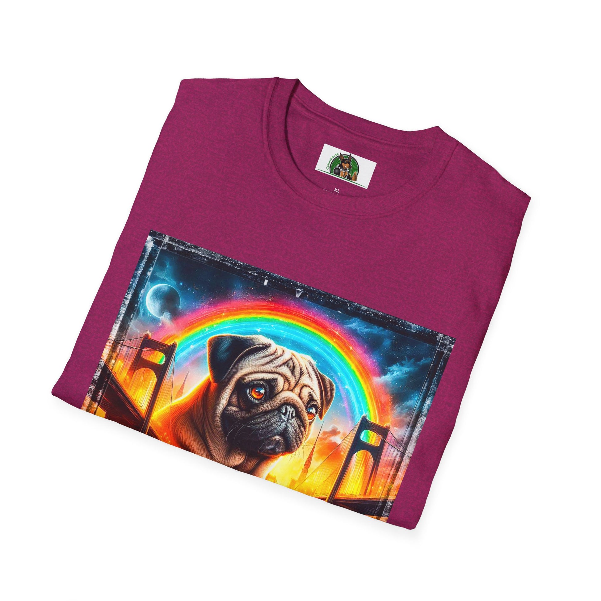 Pugs T-Shirt Printify   