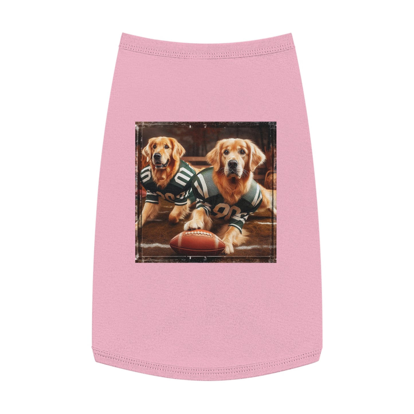 Golden Retriever pet tank top Pets Printify   