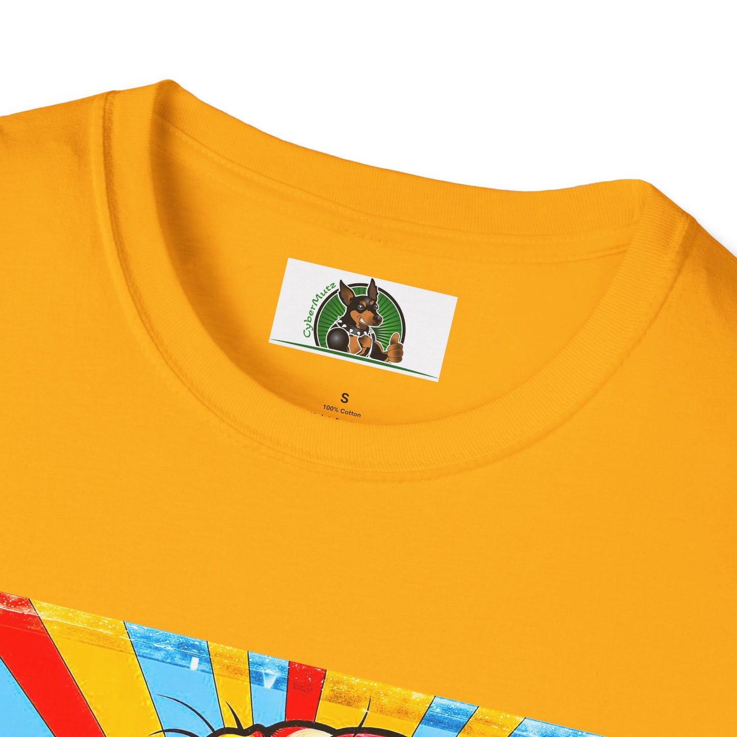 Basset Hound Bright Pop Art Pic