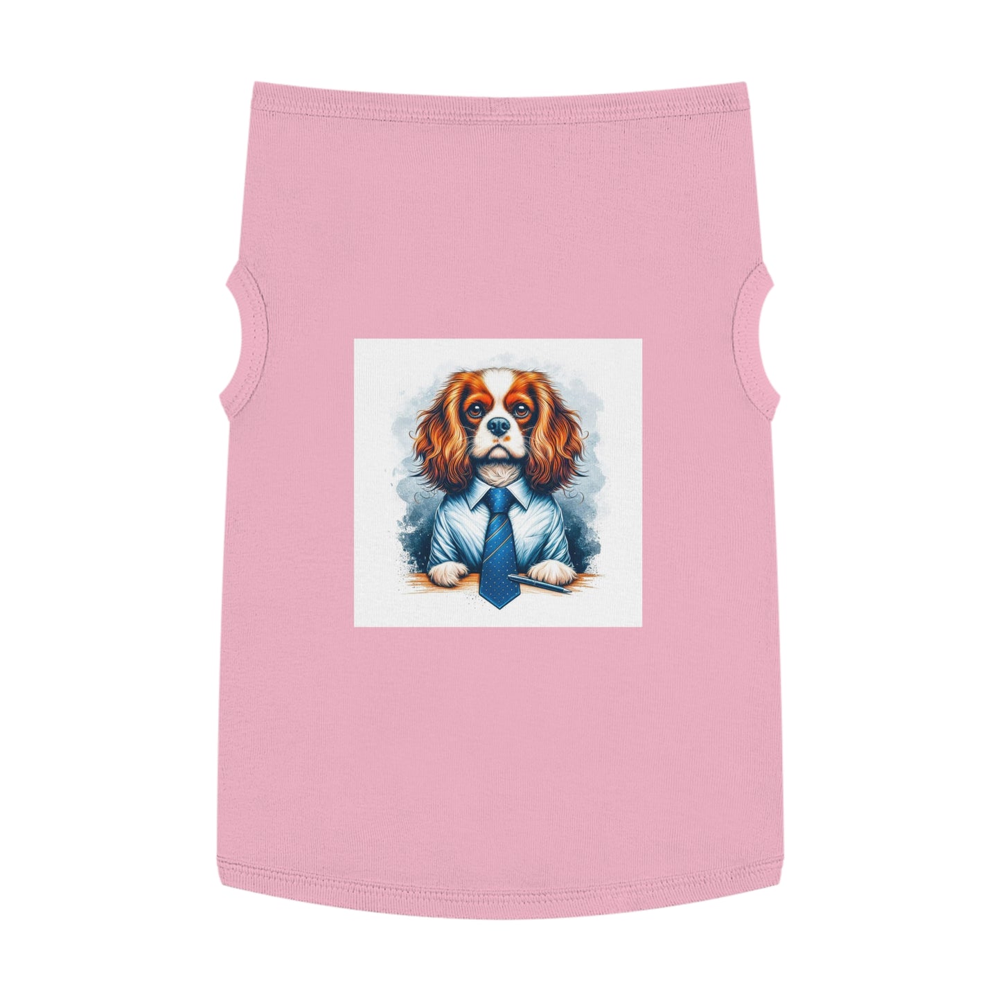 Pet Tank Top Cavalier King Charles Spaniel Pets Printify XL Pink 