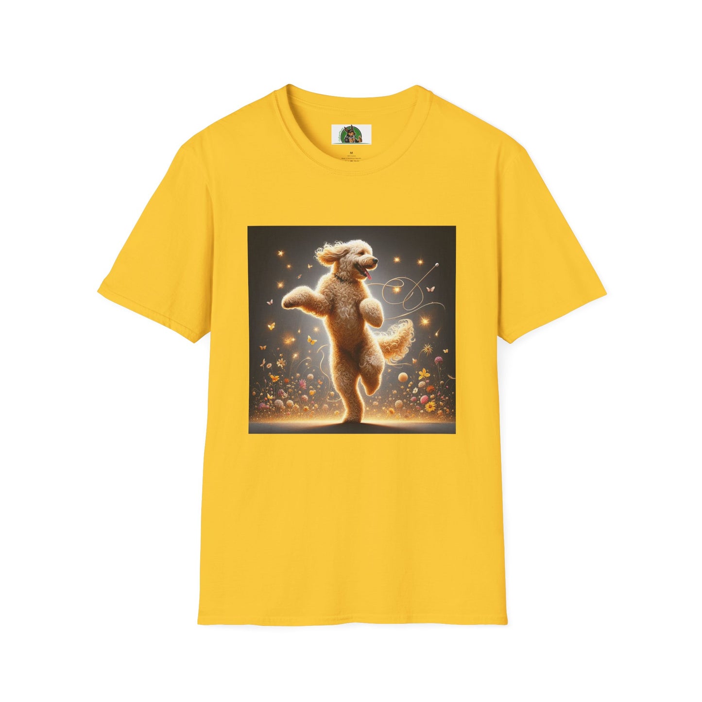 Dancing Golden Doodle T-Shirt T-Shirt Printify S Daisy