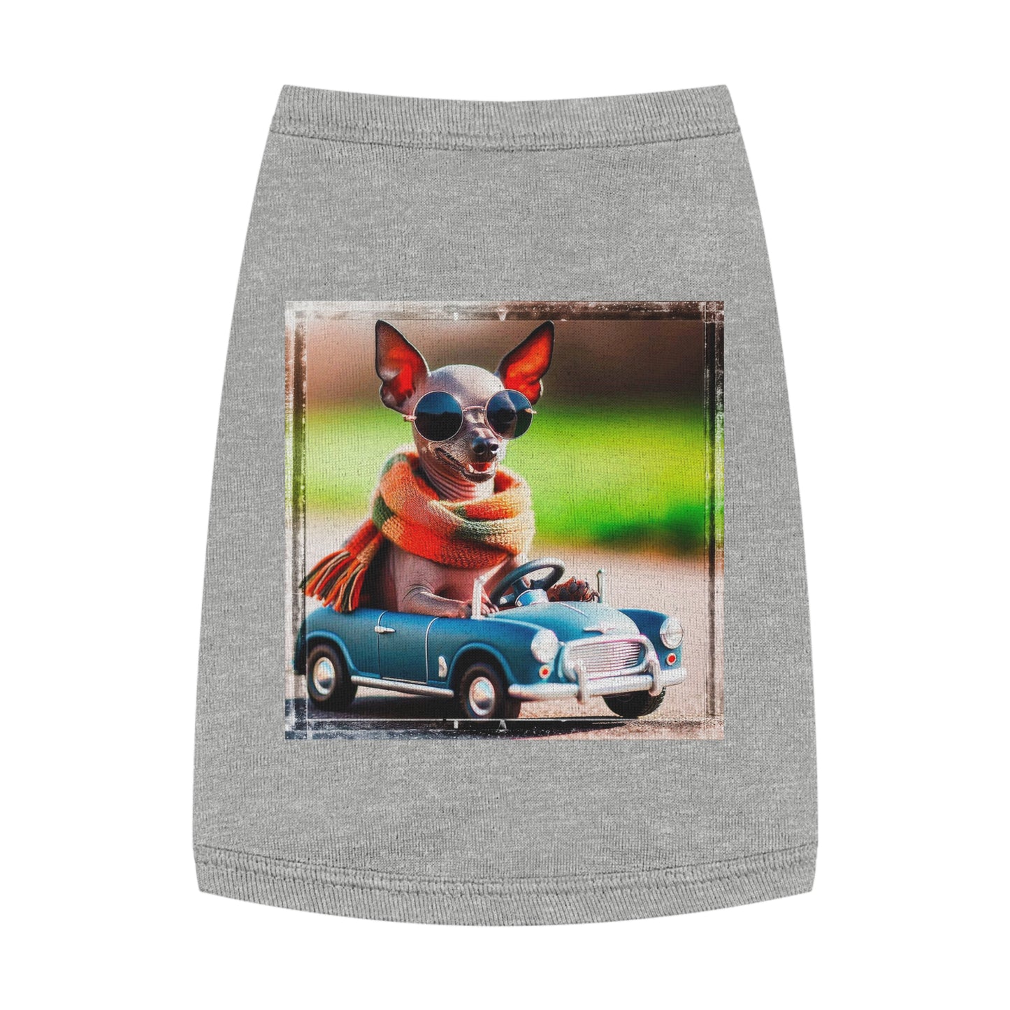 Wacky Pet Tank Top Mexican Hairless Pets Printify M Heather