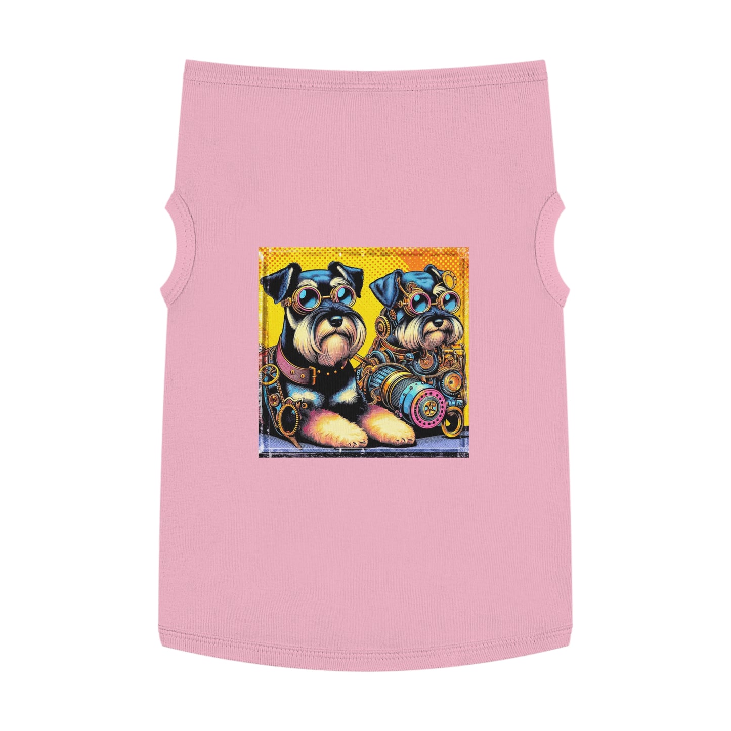 Pet Tank Top Miniature Schnauzer Pets Printify XL Pink 