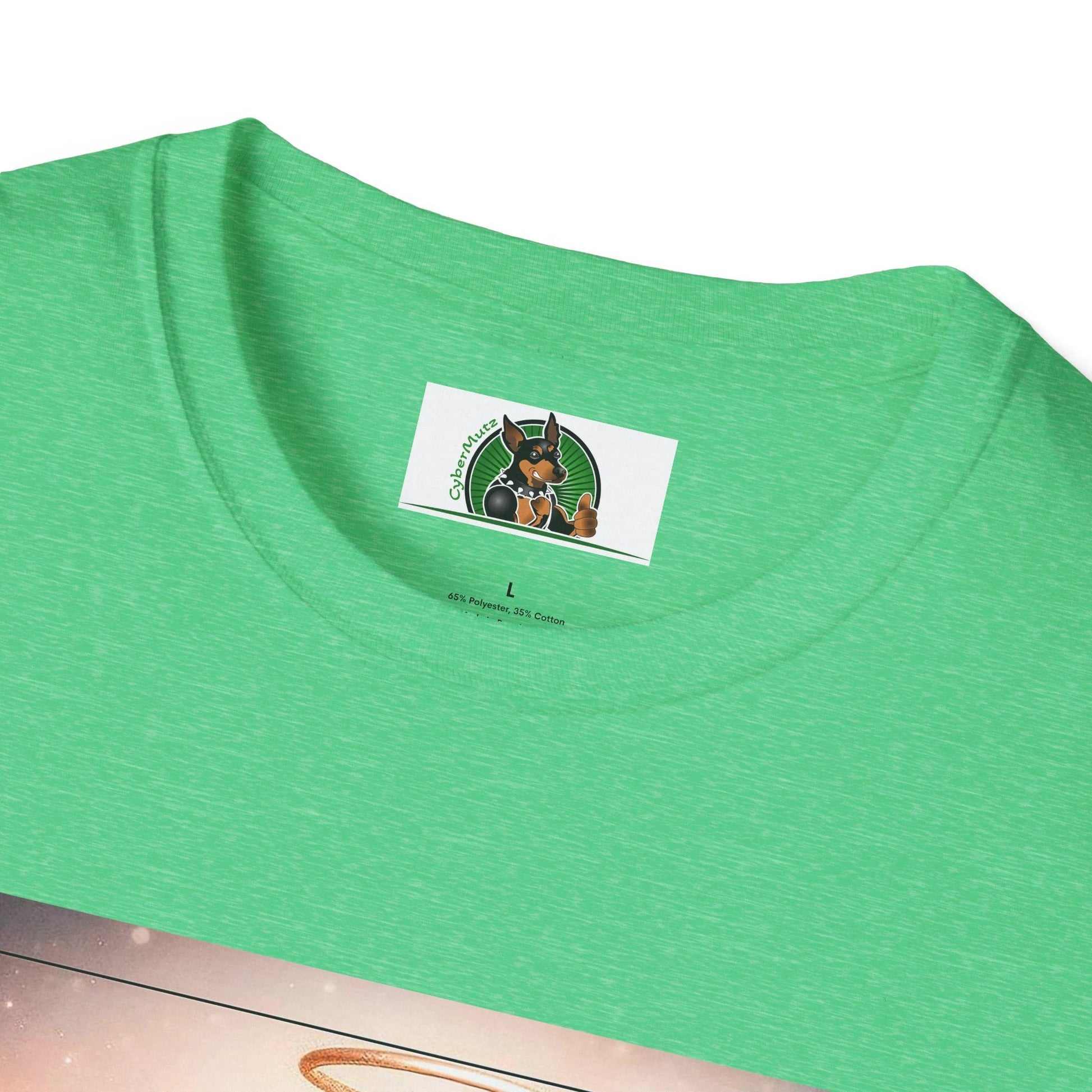Australian Shepherd Mother And Puppy Angels T-Shirt Printify