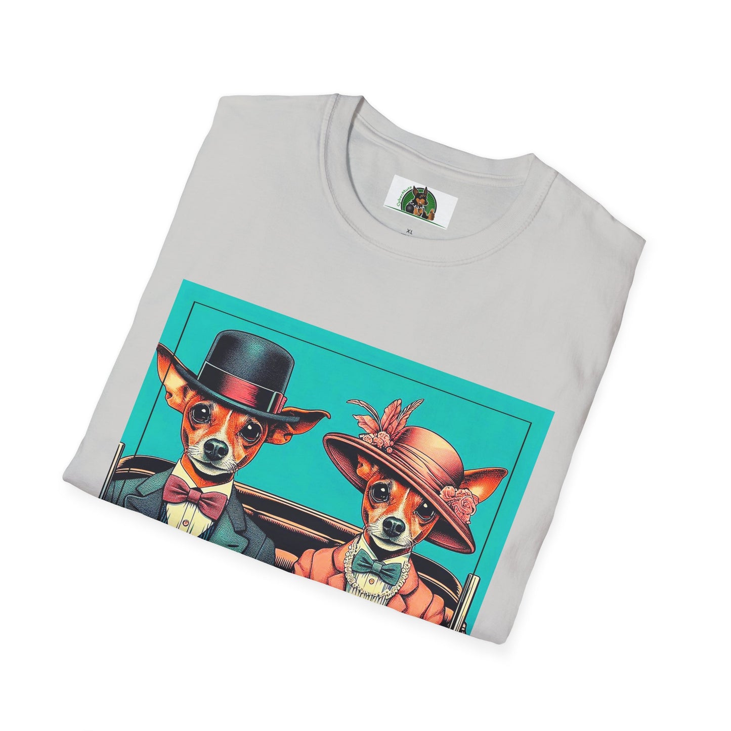 Wacky Min Pin T-Shirt 30s couple