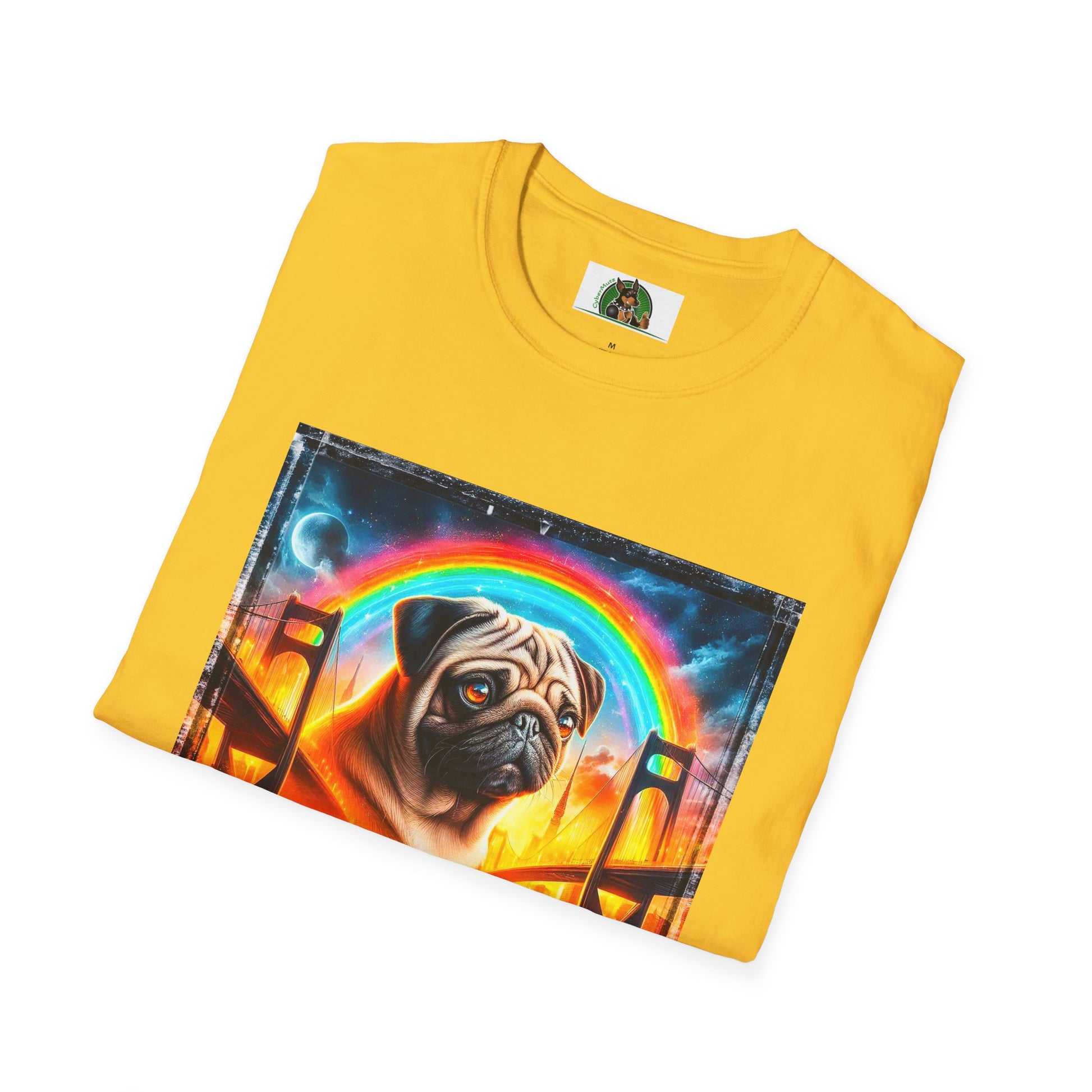 Pugs T-Shirt Printify   