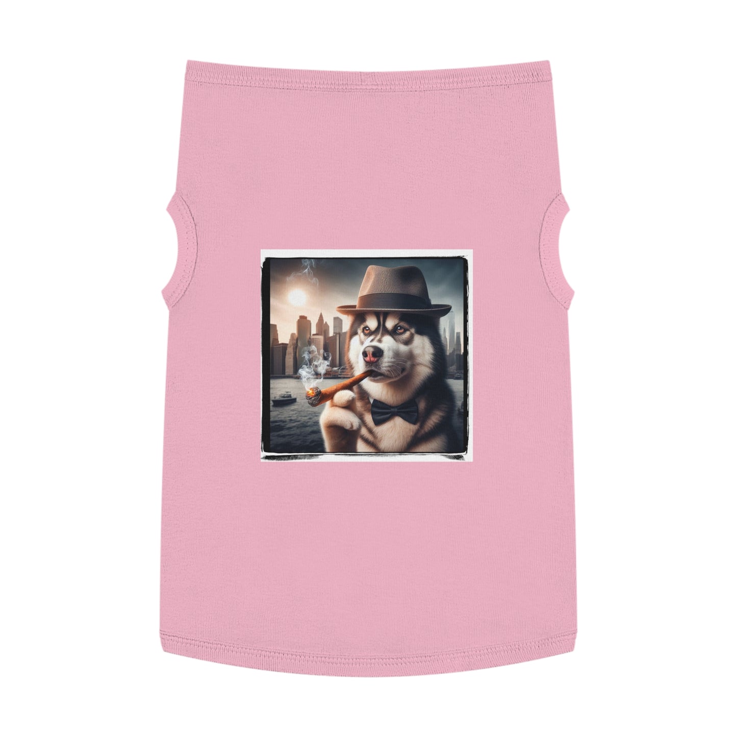 Pet Tank Top Husky Pets Printify XL Pink 