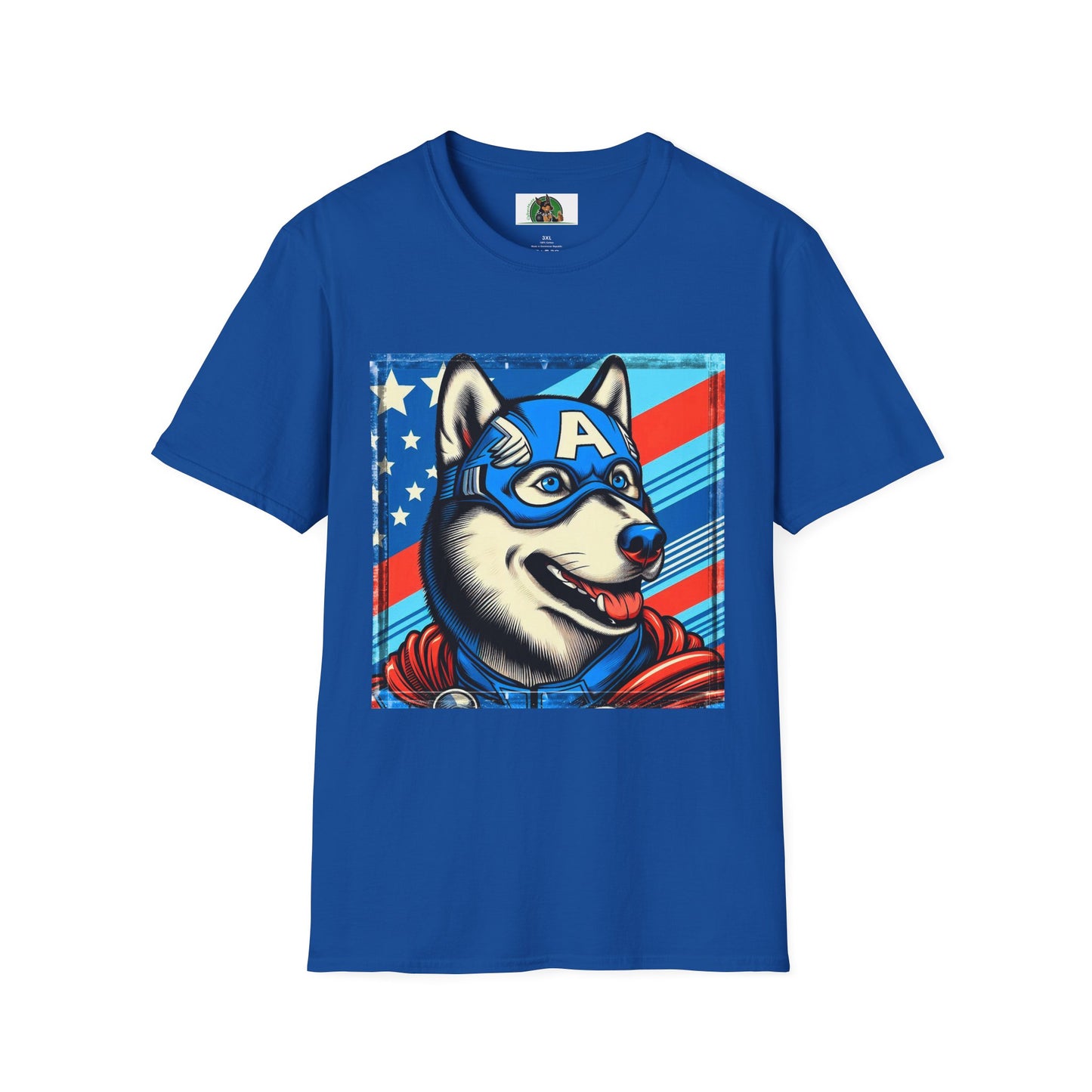 Husky T-Shirt Printify XS Royal