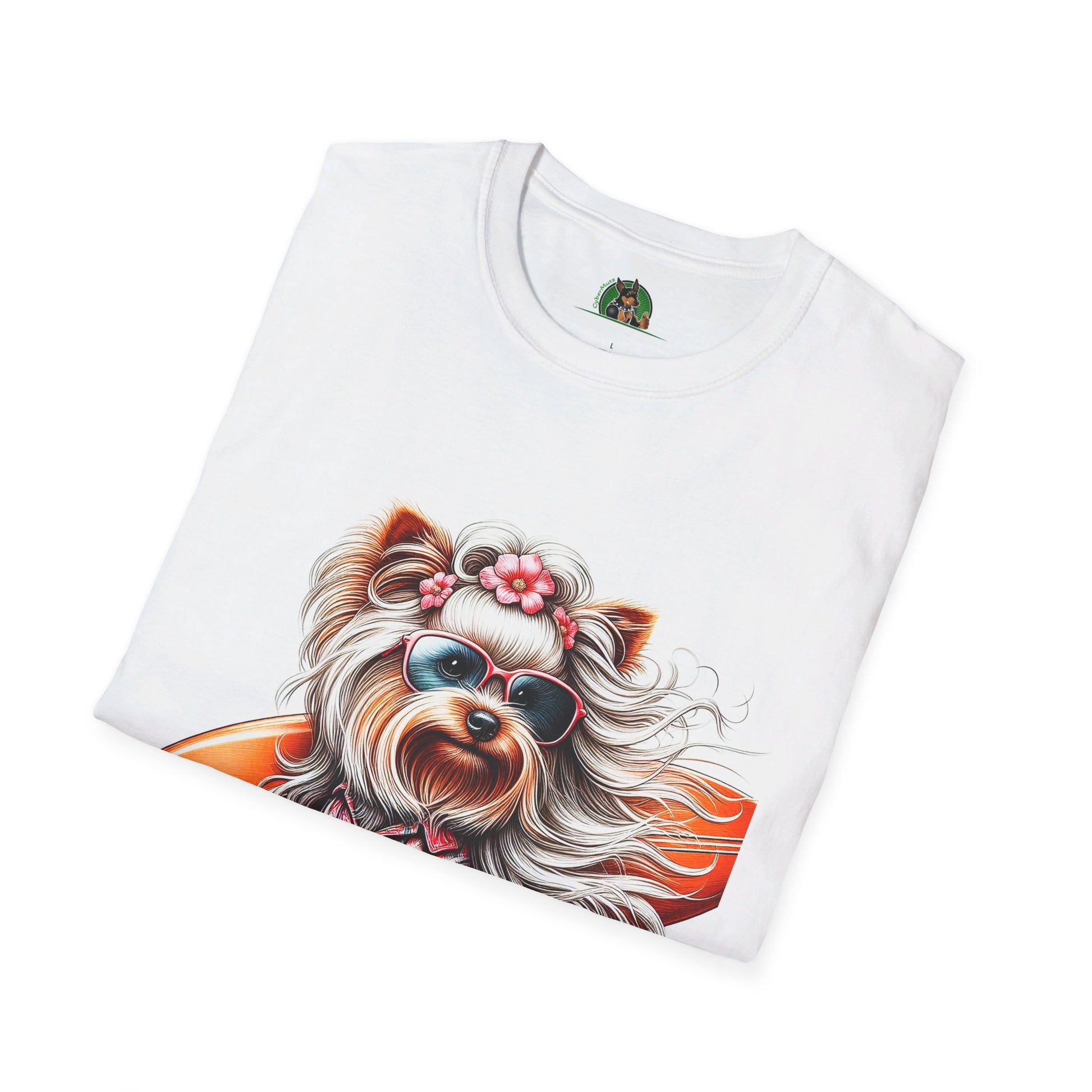 Yorkie T-Shirt Printify   