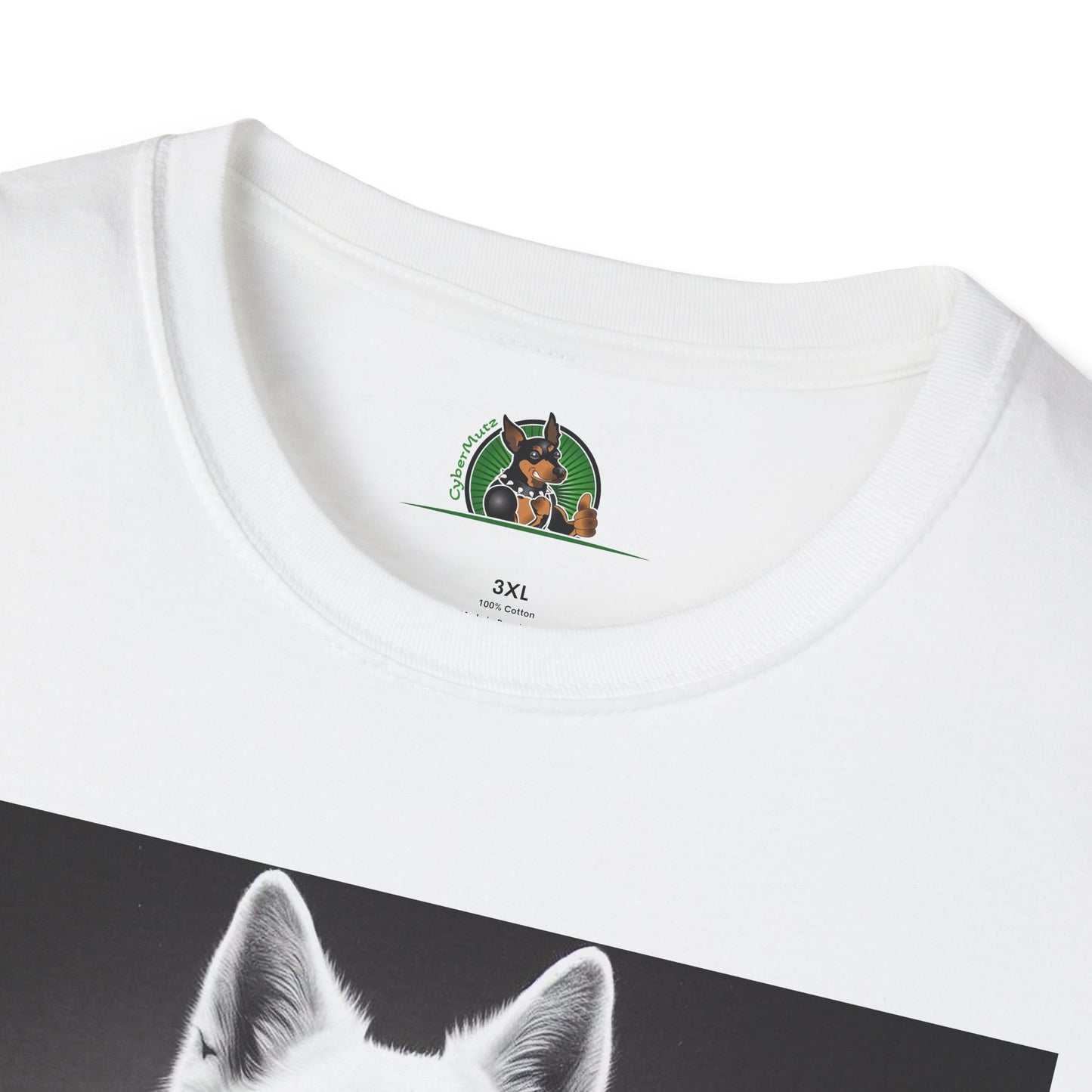 German Shepherd muscle man shirt T-Shirt Printify