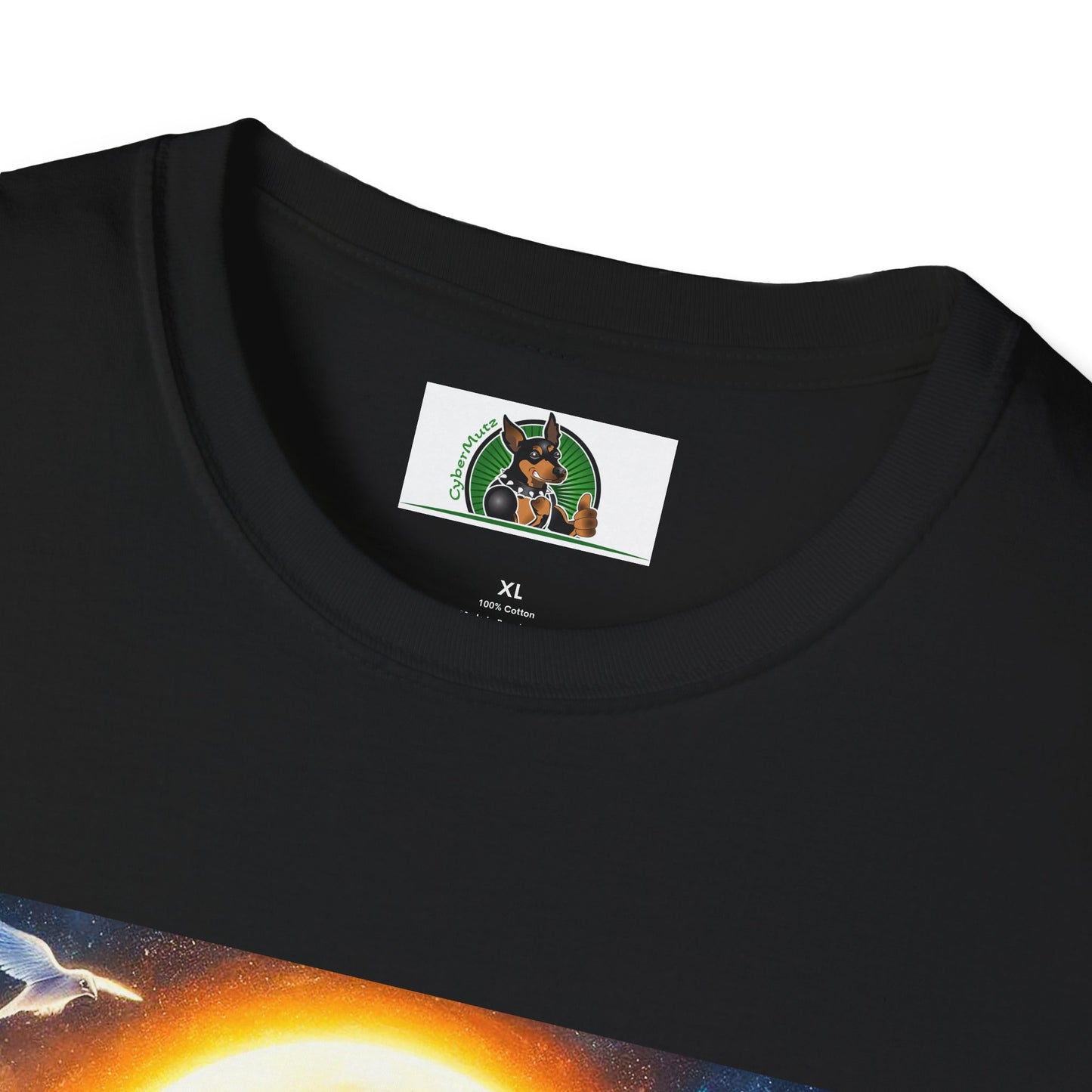 Jack Russell Golden Angel T-Shirt Printify