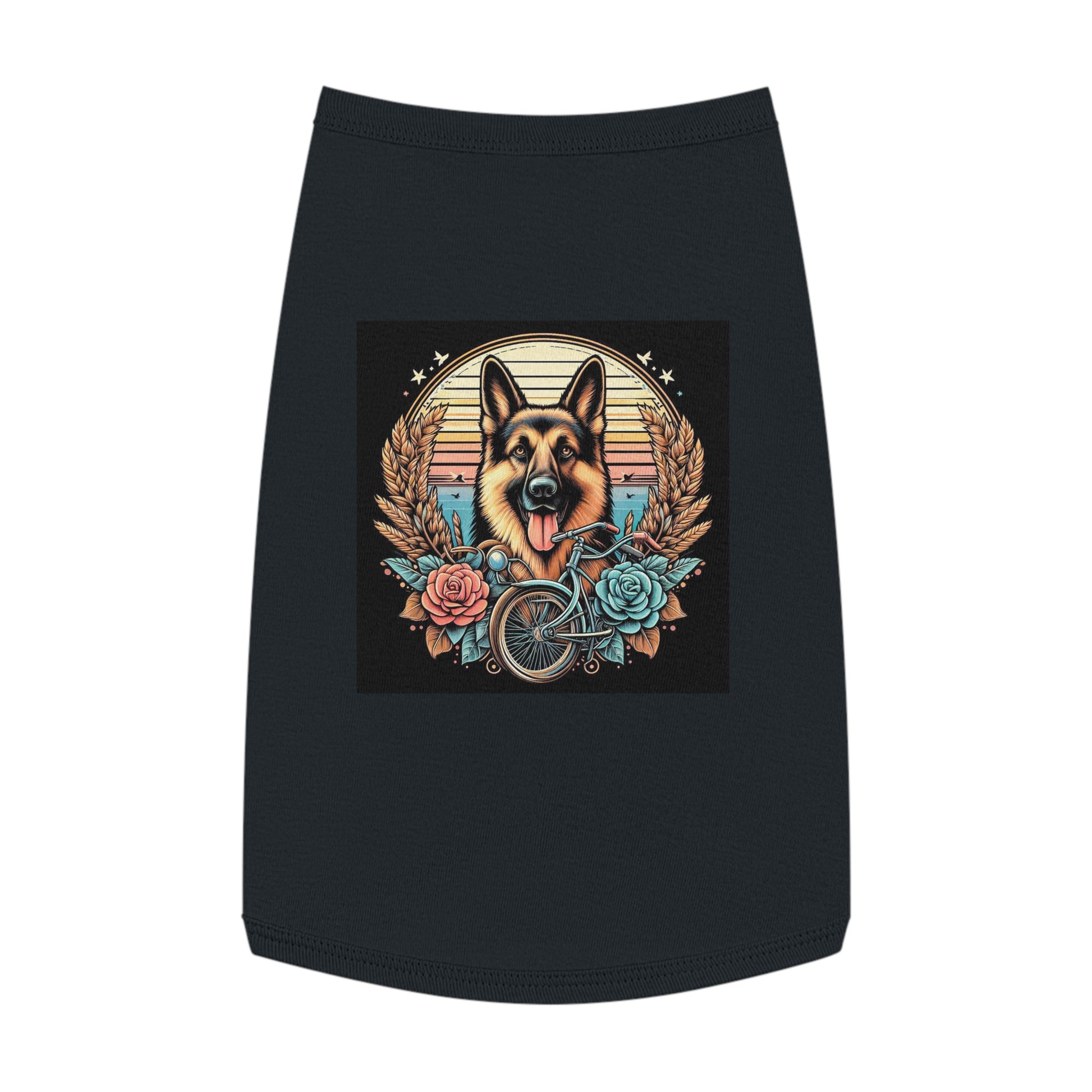 Pet Tank Top German Shepherd Pets Printify   