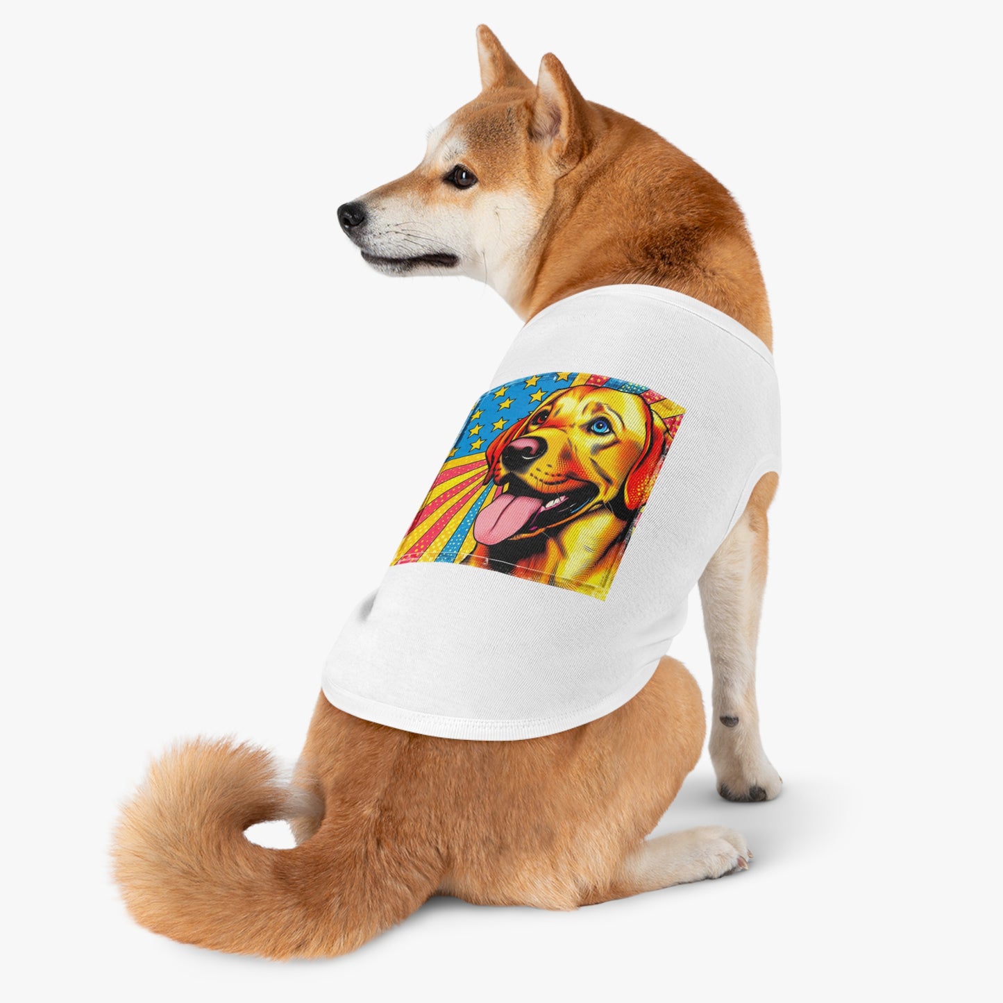 Pet Tank Top Labrador Retriever Pets Printify   