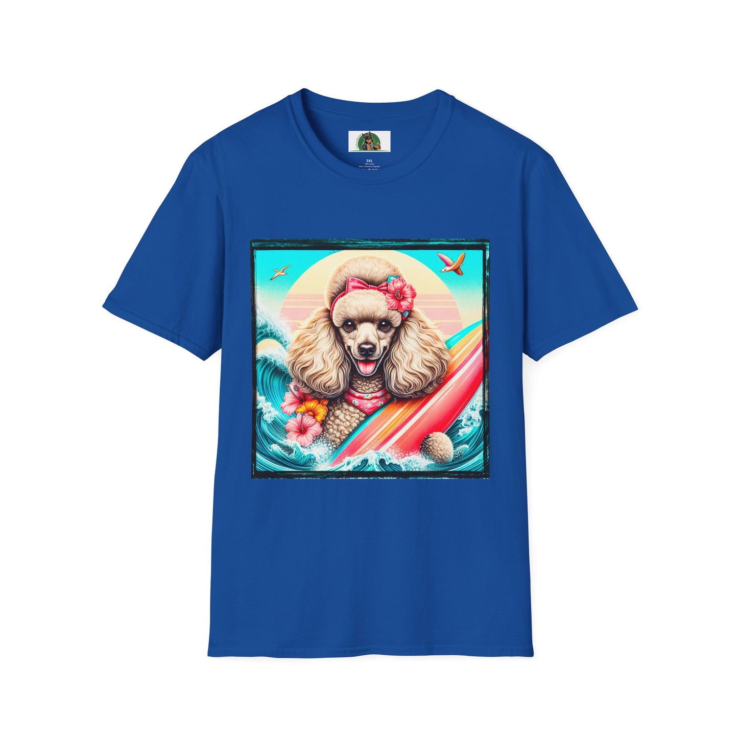 Poodle T-Shirt Printify XS Royal