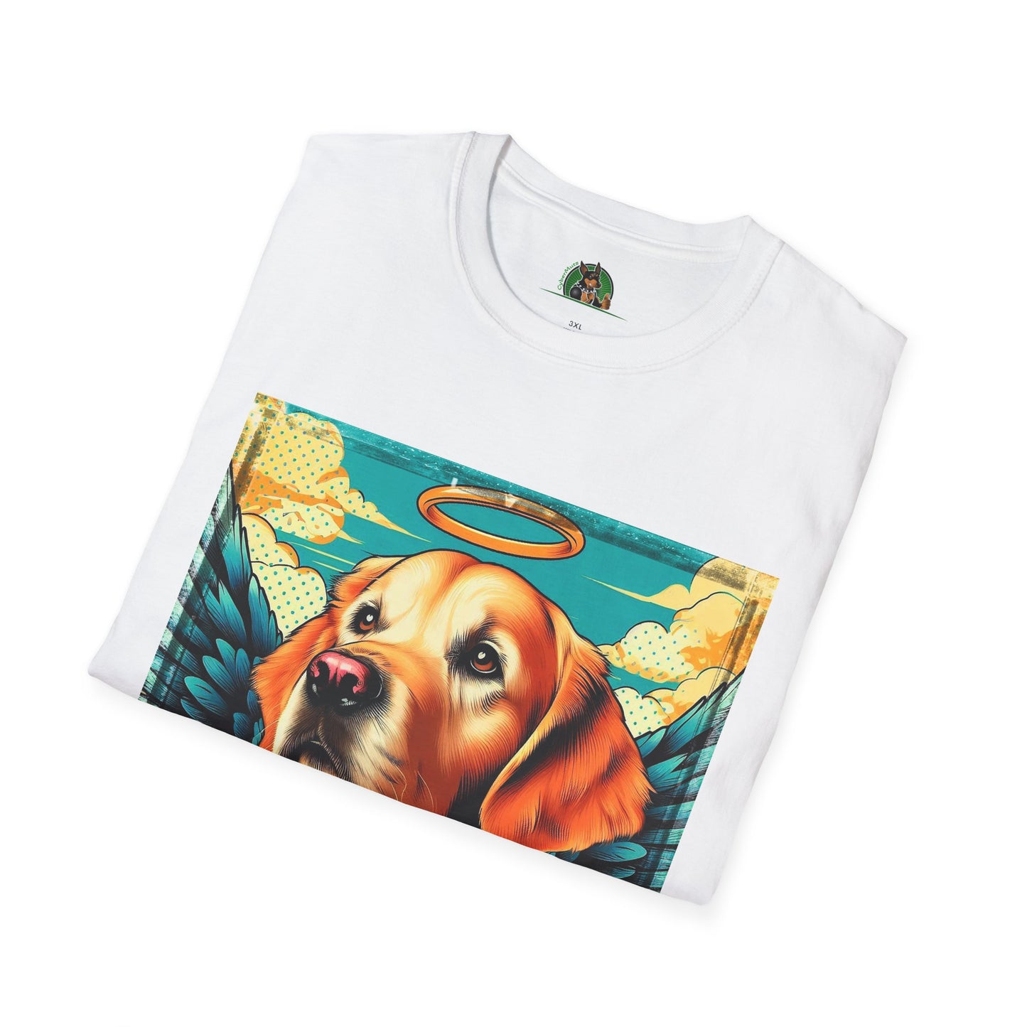 Golden Retriever pretty Angel shirt T-Shirt Printify