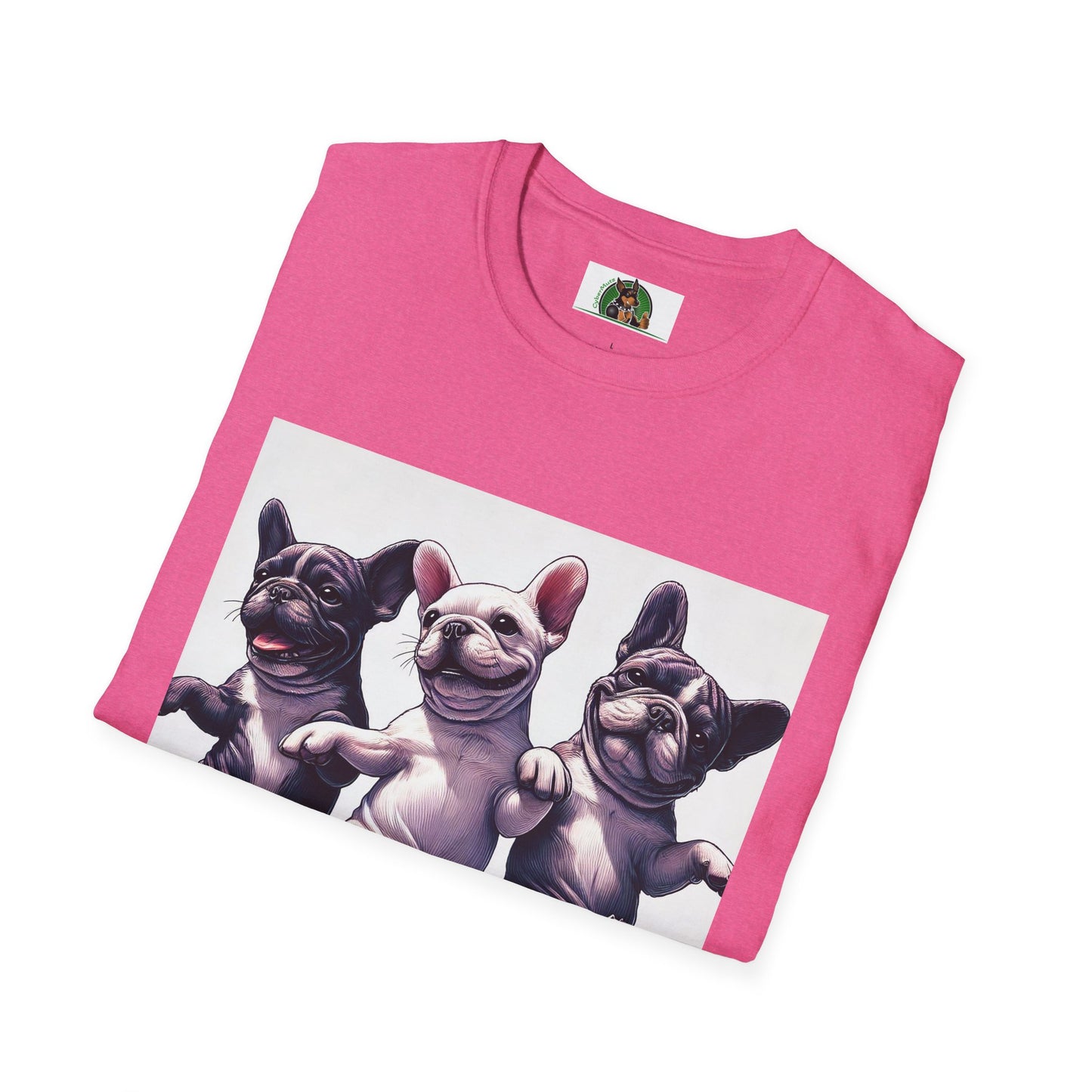 French Bulldogs Dancing Unisex T-Shirt