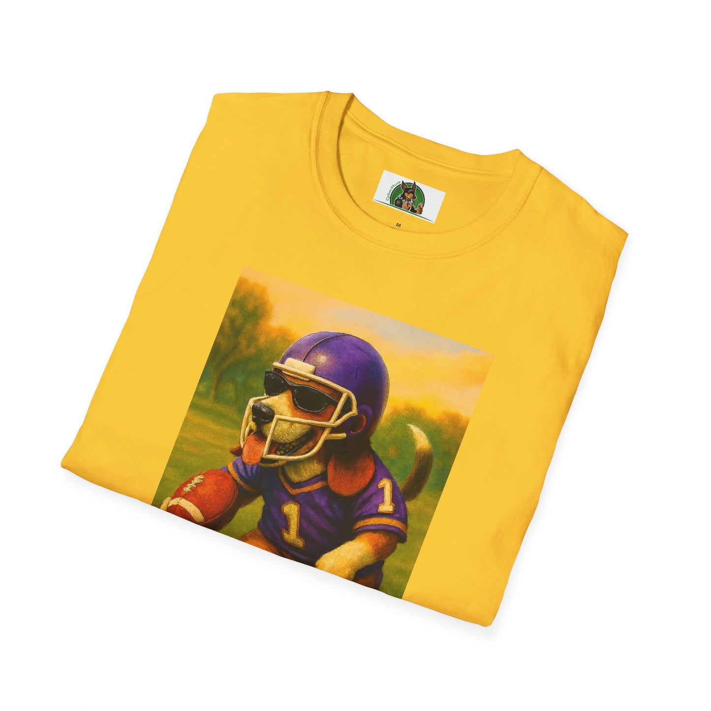 Sports Beagle Football T-Shirt