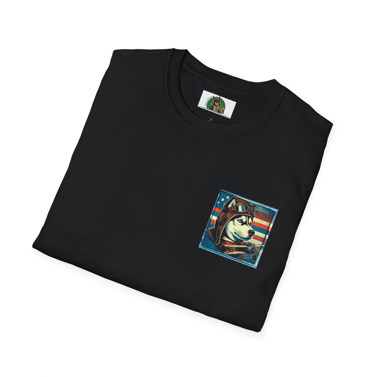 Husky hero shirt Back Design