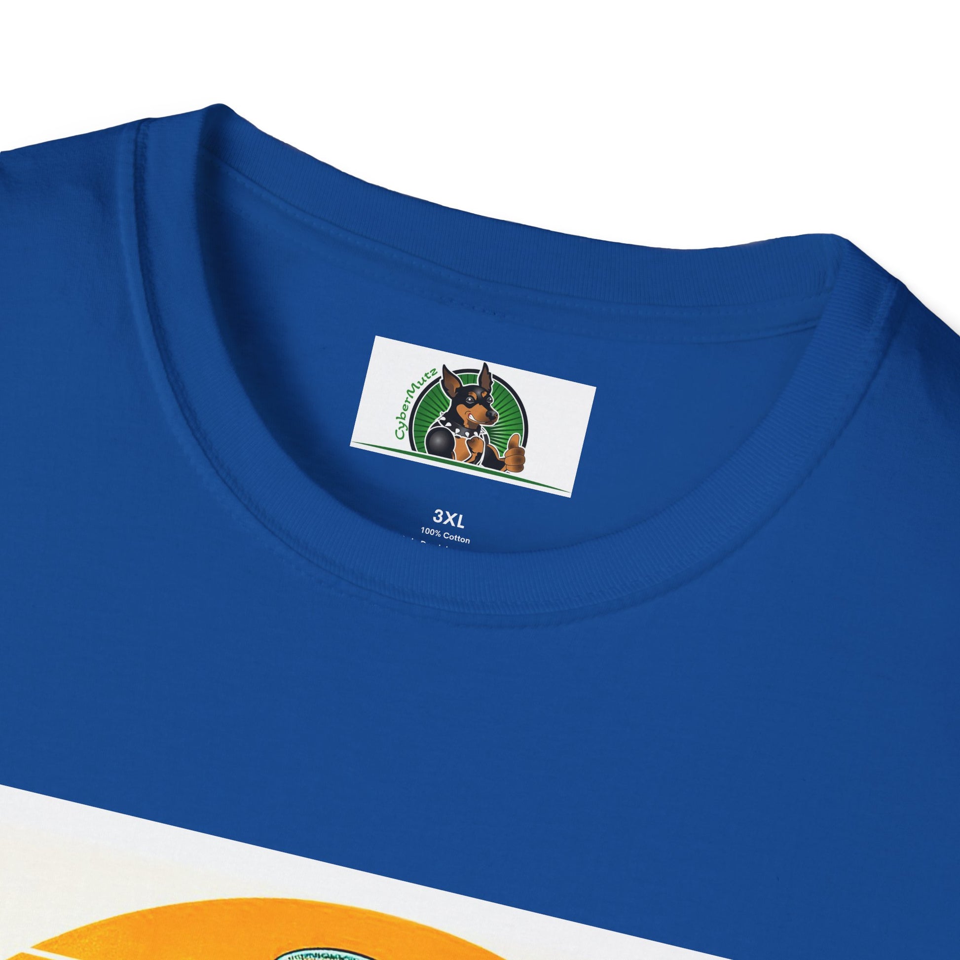 Golden Doodle blue waves shirt T-Shirt Printify