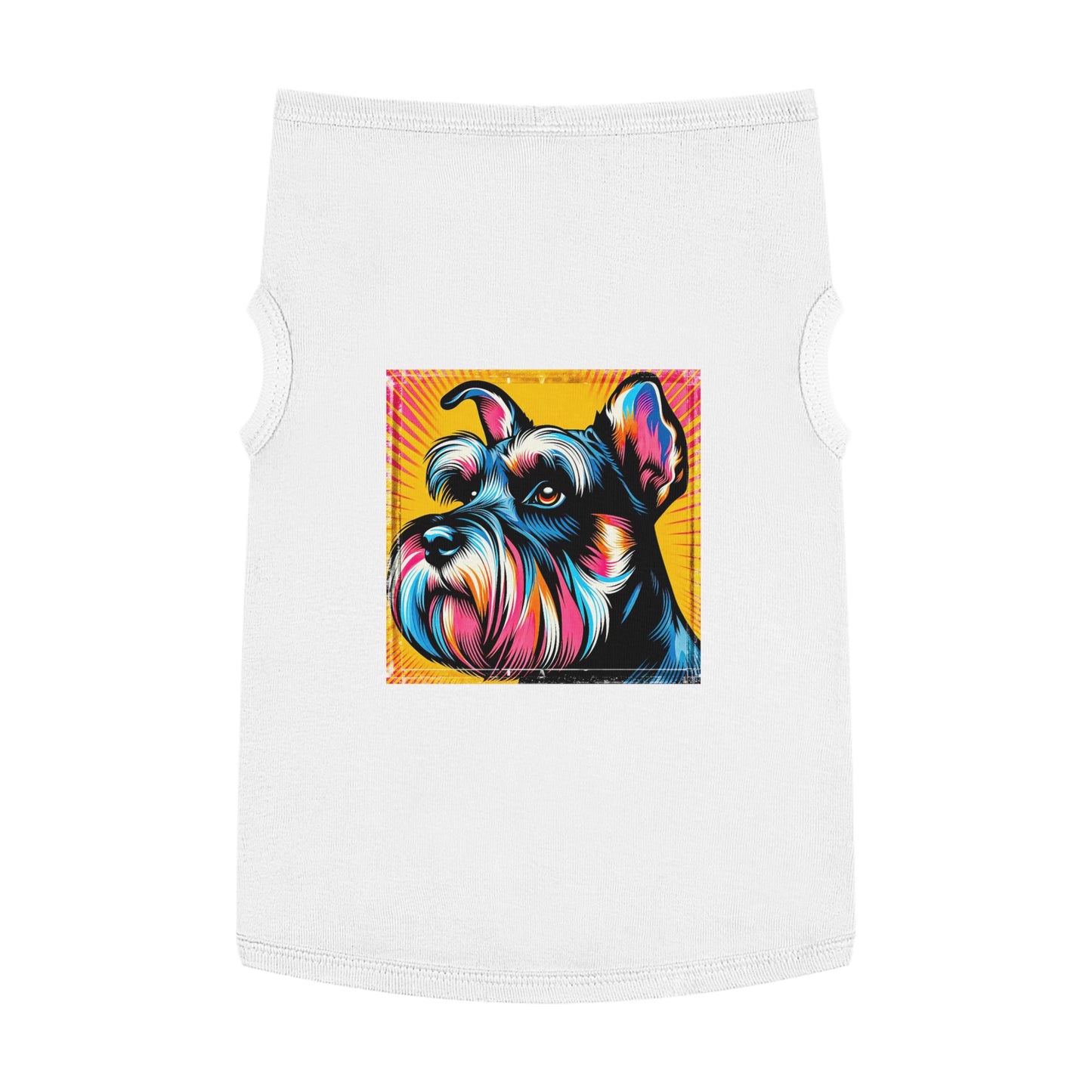 Pet Tank Top Miniature Schnauzer Pets Printify   