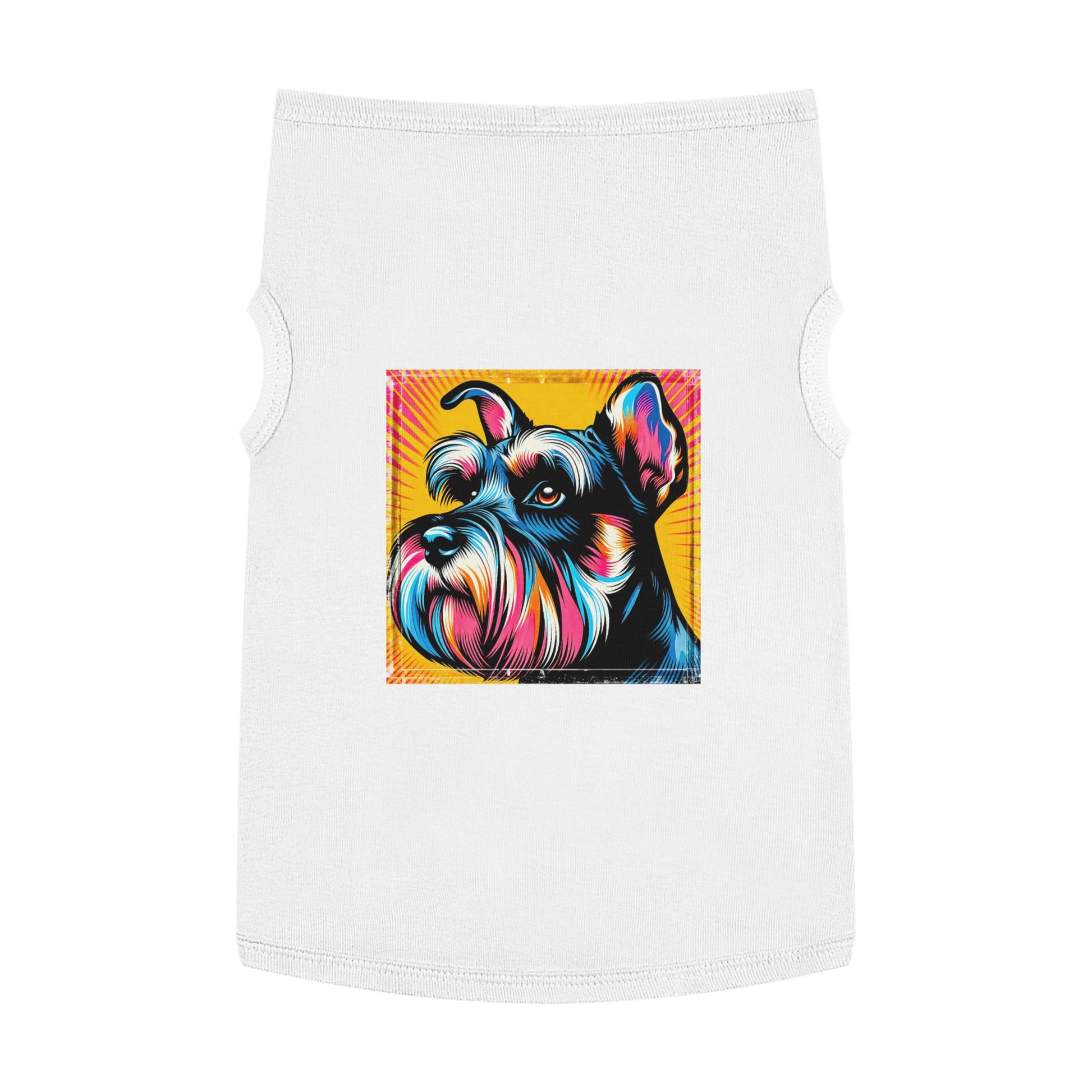 Pet Tank Top Miniature Schnauzer Pets Printify   