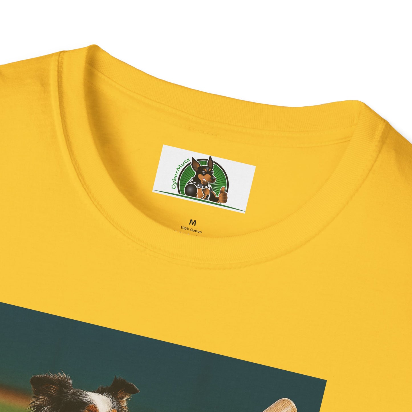 Sports Baseball Australian Shepherd Unisex T-Shirt