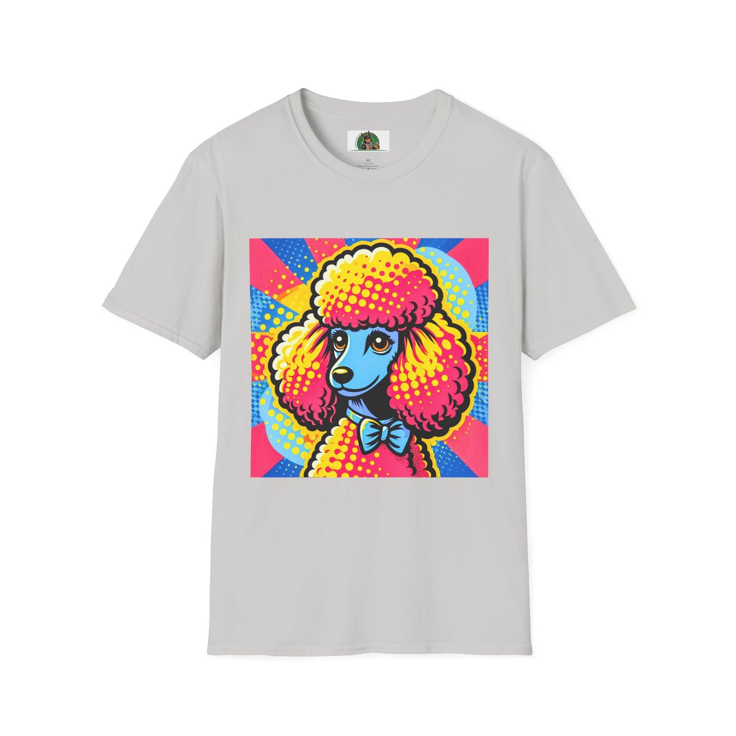 Poodle T-Shirt Printify S Ice Grey